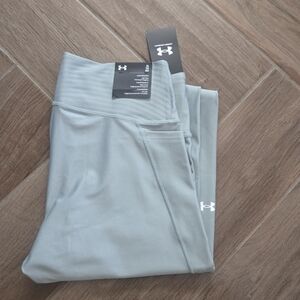 Under Armour Sage color Tech High-Rise, Compression, Full Length Leggings.